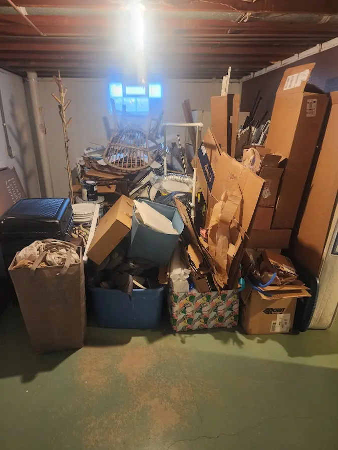 Roll-off dumpster container at job site for Concrete Dumpster Rental in Moreno Valley